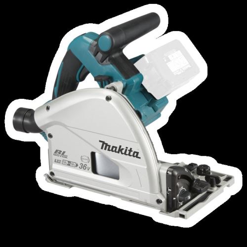 MAKITA Scie plongeante sans fil 165 mm Li-ion 2x18V, sans batterie Z DSP600ZJ