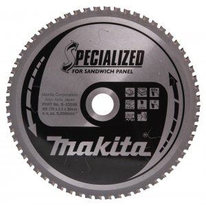 Lame de scie à panneaux sandwich MAKITA SPECIALIZED 270x2,4x30 mm 60 dents B-33598