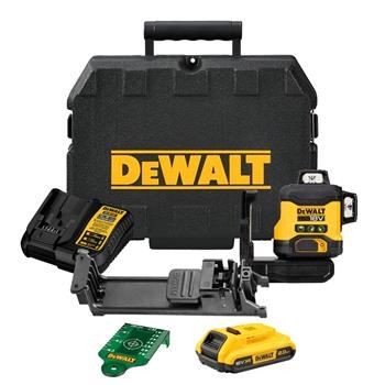 DeWALT Laser vert 3 x 360° DCLE34031D1