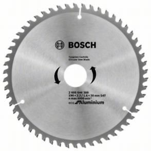 BOSCH Lame de scie Eco pour Aluminium 190x2,2/1,6x30 54T 2608644389