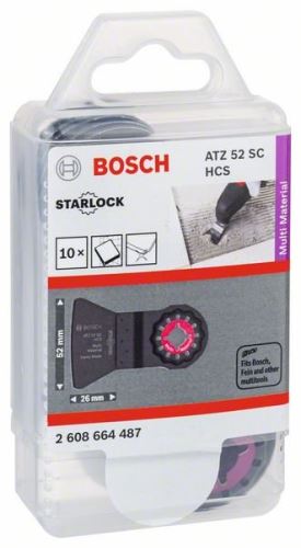 BOSCH RB – 10 pièces ATZ 52 SC, rigide 52 x 26 mm 2608664487