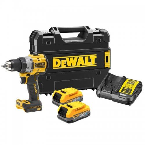 Perceuse-perceuse sans fil DeWalt 18V 2x1,7Ah DeWALT POWERSTACK DCD800E2T