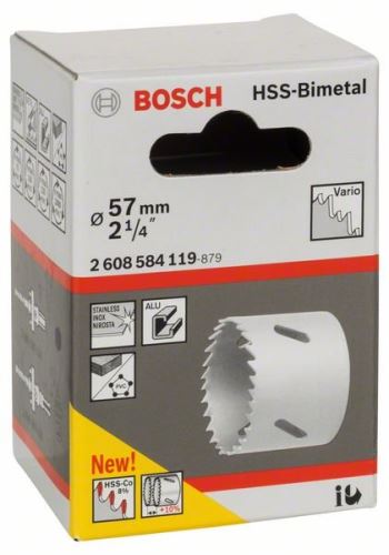 BOSCH Perforatrice bimétallique HSS pour adaptateur standard 57 mm, 2 1/4" 2608584119