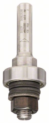 BOSCH Queue pour fraises à rainurer à disque avec roulement à billes de guidage 8 mm, D 22 mm, G 60,3 mm 2608629390