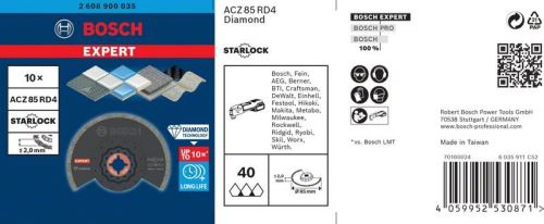 BOSCH EXPERT STARLOCK ACZ85RD4, 10 pièces 2608900035