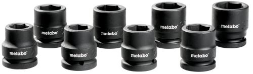 METABO Jeu d'écrous pour clé à chocs 3/4" (8 pcs) 628834000