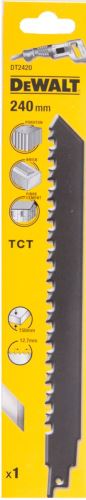 Lame de scie DeWALT (TCT) pour couper des briques et des blocs Poroton, 240 mm DT2420