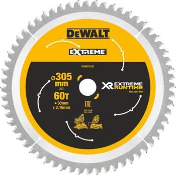 Lame de scie DeWALT (idéale pour les scies FLEXVOLT), 305 x 30 mm, 60 dents DT99575