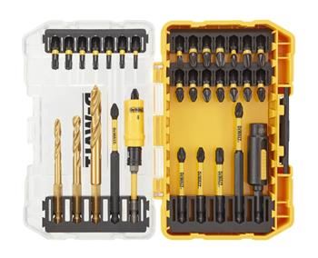 Jeu d'embouts de tournevis et de forets à métal DeWALT FLEXTORQ (35 pièces) DT70741T