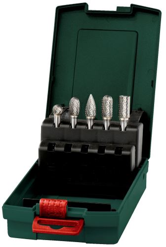 METABO Jeu de fraiseuses pour GE, queue 6 mm (5 pièces) 628403000