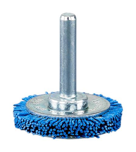 Brosse disque en nylon MAKITA, souple, tige cylindrique, 38 mm D-45618