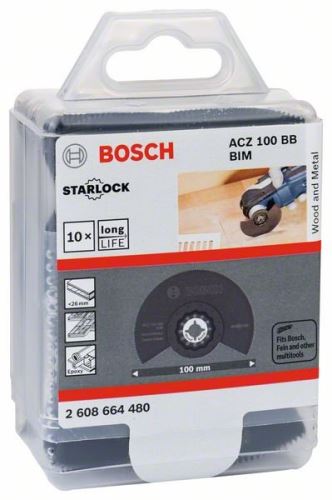 BOSCH RB – 10 pièces ACZ 100 BB 100 mm 2608664480