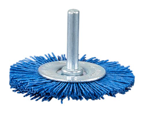 Brosse disque en nylon MAKITA, souple, tige cylindrique, 63 mm D-45630