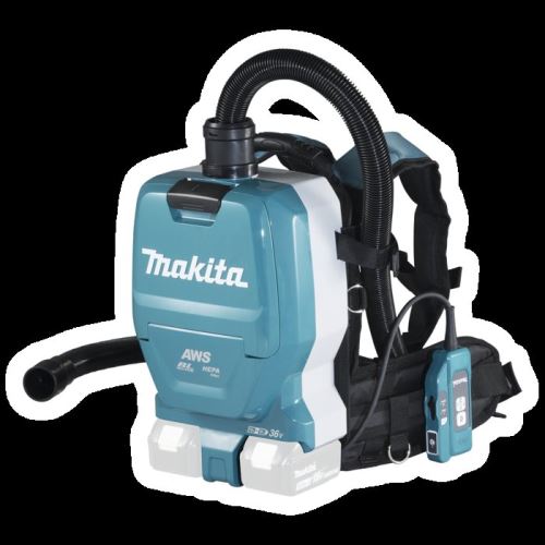 MAKITA Aspirateur dorsal sans fil avec AWS Li-ion 2x18V, sans batterie Z DVC265ZXU