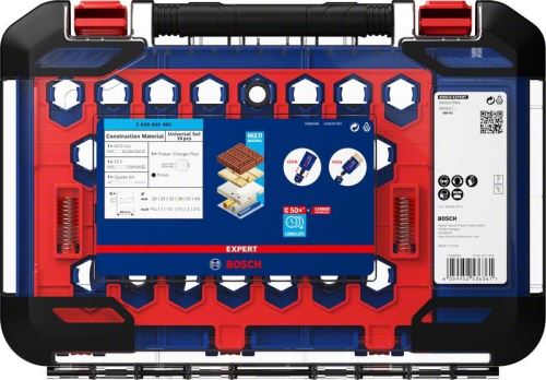 BOSCH EXPERT jeu de poinçons Construction Mat.20-64, 10 pièces 2608900490