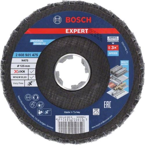 BOSCH EXPERT X-LOCK lamellaire N475 SCM très fine125mm 2608901475