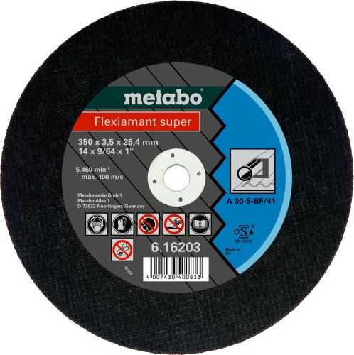 METABO Disque à tronçonner - acier-FLEXI SUPER 300x3,0x25,4 616202000