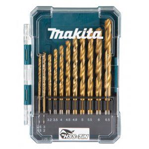 MAKITA jeu de forets HSS-TiN économique pour le métal 13 pièces D-72855