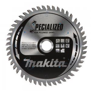 MAKITA lame de scie corian SPECIALIZED 165x2x20 mm 48 dents pour scies plongeantes B-56801