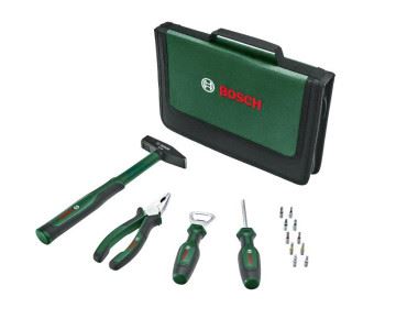 Bosch Ensemble d'outils à main Easy Starter 14 pièces (V2) 1600A027PT