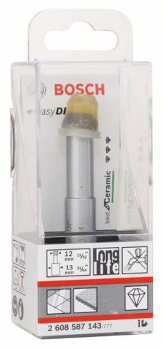 BOSCH Forets diamantés pour perçage à sec Easy Dry Best for Ceramic 12 x 33 mm 2608587143