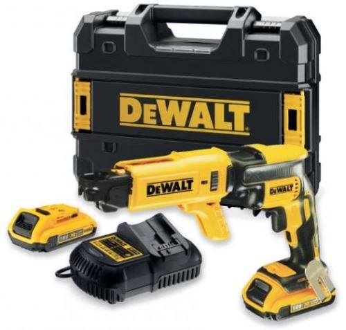 Tournevis pour cloisons sèches sans fil DeWALT DCF620P2K