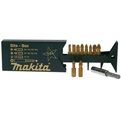 MAKITA jeu d'embouts TIN, rallonge, PH, PZ, plat 11 pièces P-49046