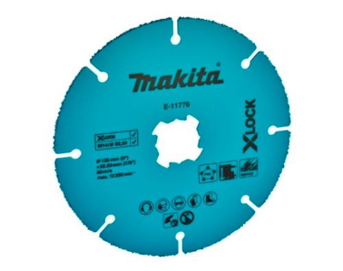 MAKITA disque à tronçonner diamanté TCT X-Lock 125x2x22,23 mm E-11776