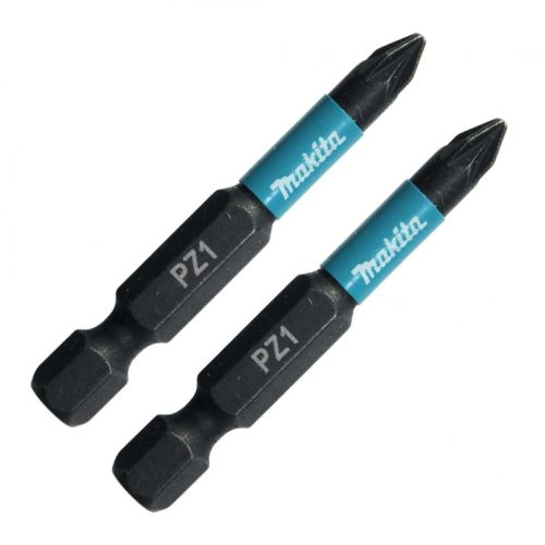 MAKITA embout de torsion 1/4" IMPACT NOIR PZ1, 50 mm 2 pcs B-63747