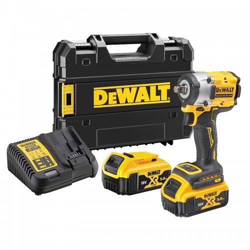 DEWALT Visseuse à percussion sans fil 18V 2x5,0Ah DCF921P2T