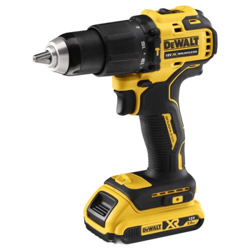 DeWALT Marteau perforateur/visseuse sans fil 18V XR Li-Ion, 2x 1,5Ah DCD709S2T