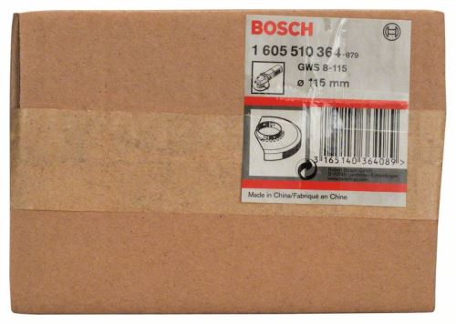 BOSCH Housse de protection sans plaque de recouvrement 115 mm 1605510364