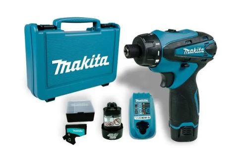 Makita Tournevis sans fil 1/4" Li-ion 10,8V/1,3Ah DF030DWE