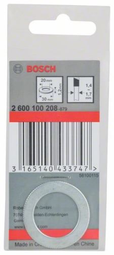 BOSCH Bague de réduction pour lames de scie 30 x 20 x 1,2 mm 2600100208