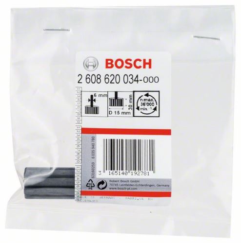 BOSCH Tige de serrage pour bagues de meulage 15 mm, 30 mm 2608620034