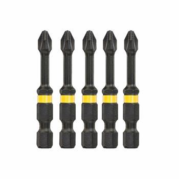 Jeu d'embouts DeWALT EXTREME TORSION Ph2, 50 mm (5 pièces) DT7998T