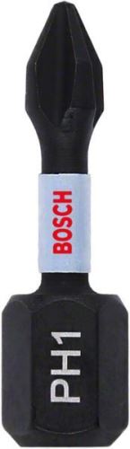 BOSCH PH1 Embout de contrôle d'impact 25 mm, 2 pièces 2608522468