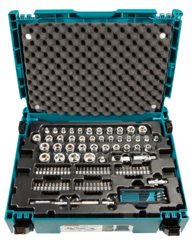 MAKITA jeu de clés, écrous, embouts, 120 pcs., Makpac E-08713