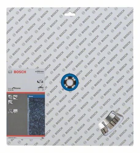 BOSCH Disque à tronçonner diamanté Best for Stone 350 x 20,00+25,40 x 3,2 x 15 mm 2608602648