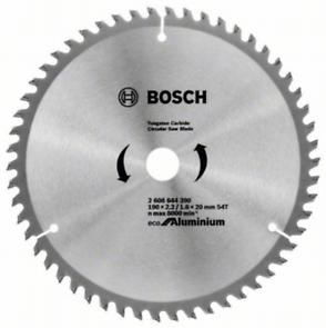 BOSCH Lame de scie Eco pour Aluminium 190x2,2/1,6x20 54T 2608644390