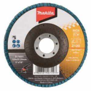 MAKITA disque à lamelles 125x22,23 mm K120 Zirkon D-74251