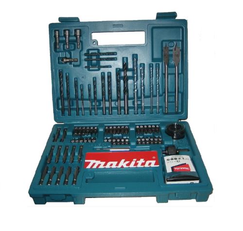 MAKITA jeu d'embouts et de forets 100 pièces dans un coffret en plastique B-54520