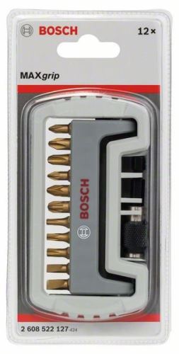 BOSCH Jeu d'embouts de tournevis 11 pièces avec porte-embout PROFESSIONA 2608522127L