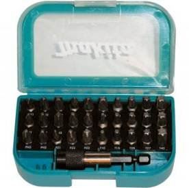 MAKITA jeu d'embouts 1/4" PH, PZ, Torx 31 pcs P-73374