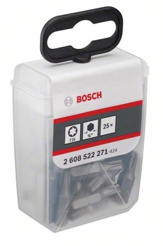 BOSCH TicTac boîte T25 extra dur T 25, 25 mm (25 pièces) 2608522271