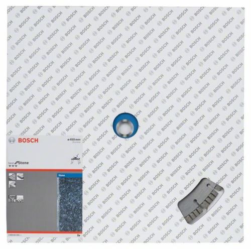 BOSCH Disque à tronçonner diamanté Best for Stone 450 x 25,40 x 3,8 x 12 mm 2608602650