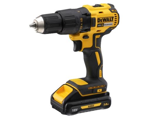 Perceuse-visseuse sans fil DeWalt, 18 V XR Li-Ion, 65 Nm, 2 x 3,0 Ah, coffret DCD777L2T