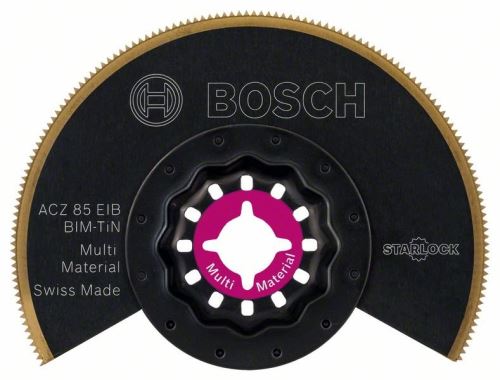 BOSCH Lame de scie segmentée BIM-TiN ACZ 85 EIB Multi Material 85 mm 2608661758