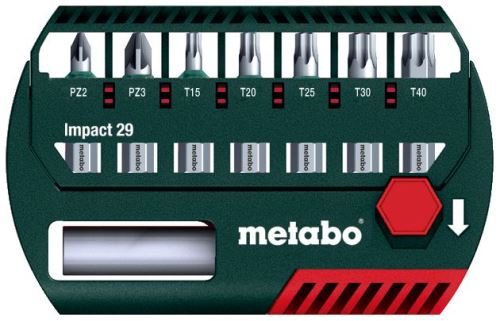 METABO Jeu d'embouts 29 mm (8 pièces) pour clés à chocs 628849000