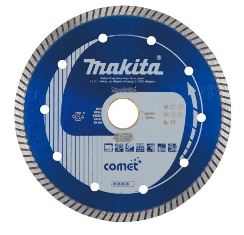 MAKITA disque à tronçonner diamanté Comet Turbo 150x22,23 mm B-13007